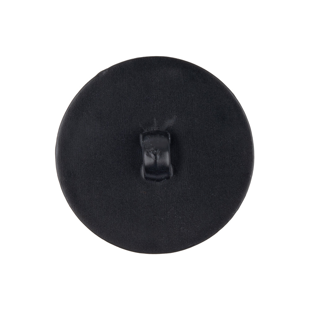 Black Tiny Mound Rope Textured Shank Back Button - 40L/25.5mm Detail