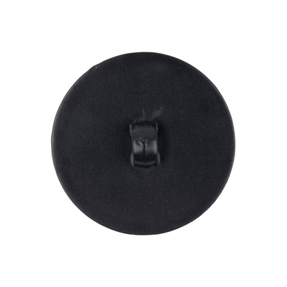 Black Tiny Mound Rope Textured Shank Back Button - 40L/25.5mm Detail