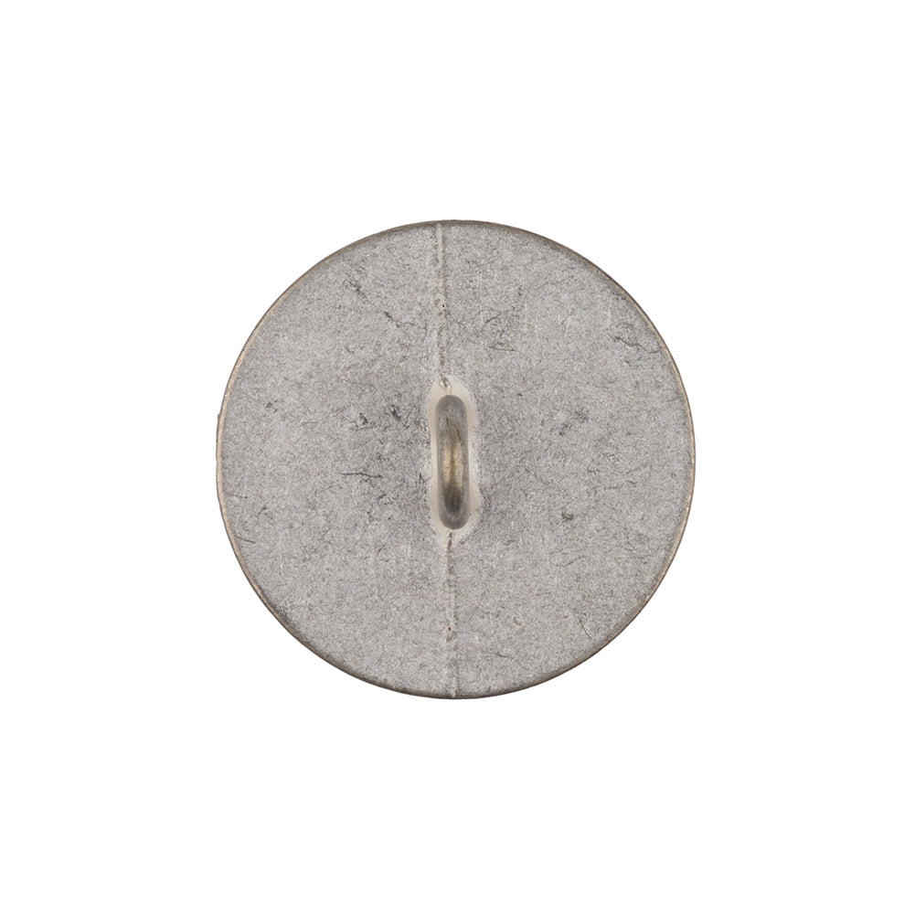 Italian Silver Brass Scales Shank Back Metal Button - 36L/23mm Detail