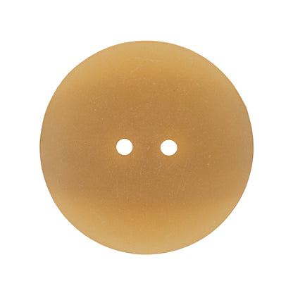 Italian Translucent Harvest Gold 2-Hole Plastic Jacket Button - 44L/28mm Detail