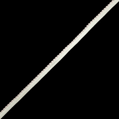 Ice Pink and White Twisted Cord with Lip - 0.375"