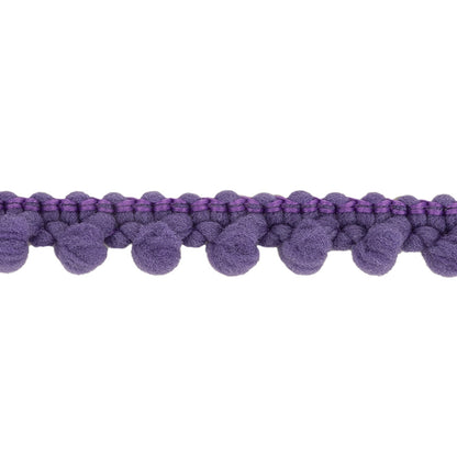 Purple Puffy Bobbles Trim - 0.375" Detail