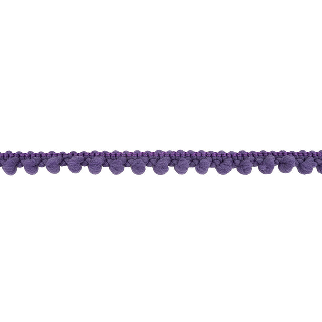 Purple Puffy Bobbles Trim - 0.375"