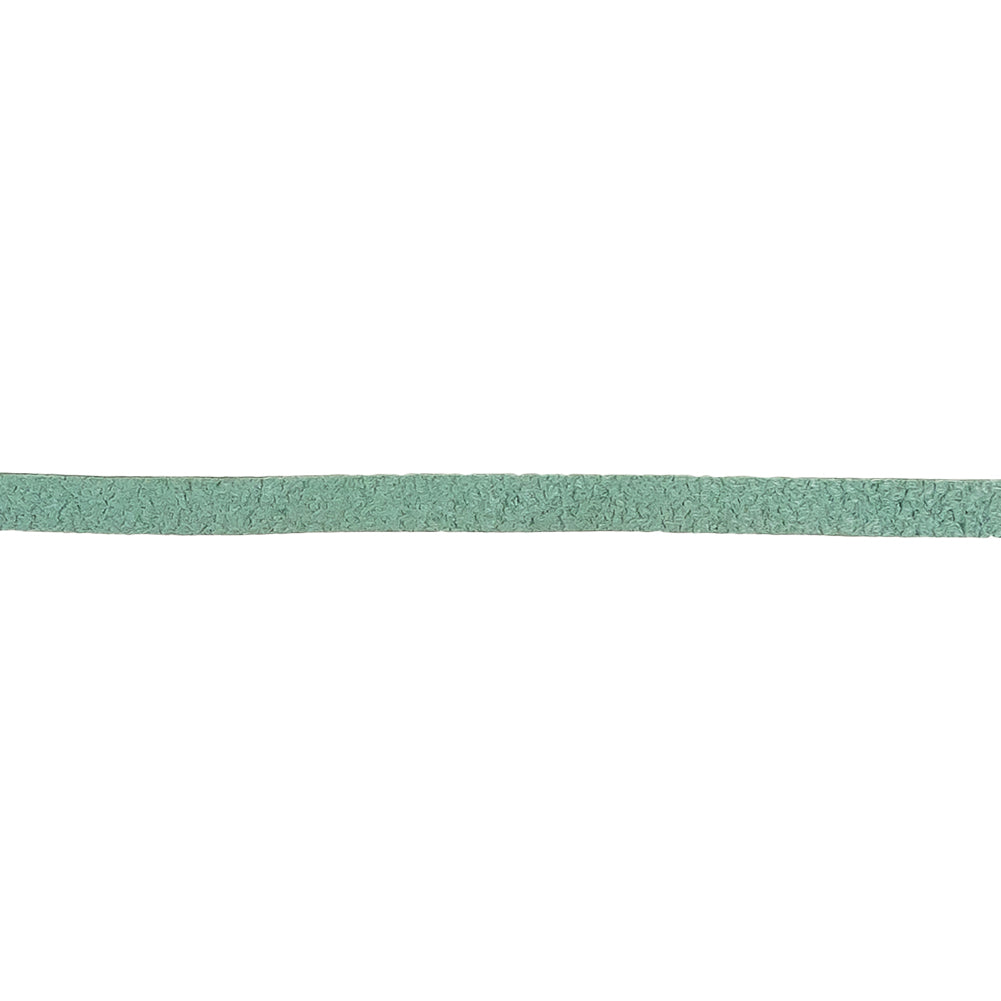 Sage Green Faux Suede Trim - 5mm Detail