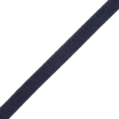 Evening Blue Braided Cord with Lip - 0.375" Detail