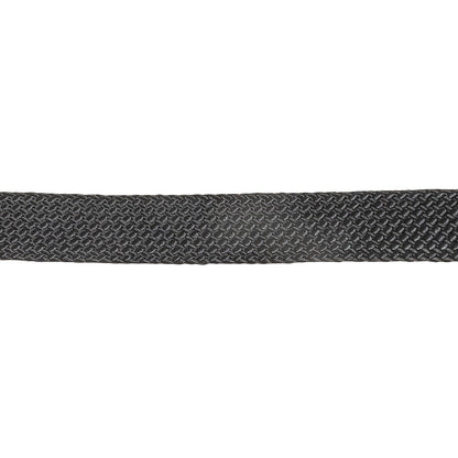 Caviar Luminous Rayon Braided Foldover Trim - 0.5" Detail