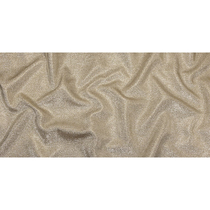 Geode Metallic Silver and Gold Crackle Luxury Brocade Drape