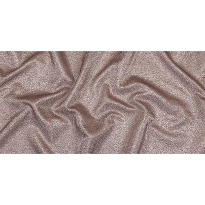 Geode Metallic Lilac and Rose Gold Crackle Luxury Brocade Drape