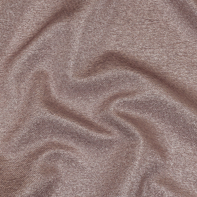 Geode Metallic Lilac and Rose Gold Crackle Luxury Brocade