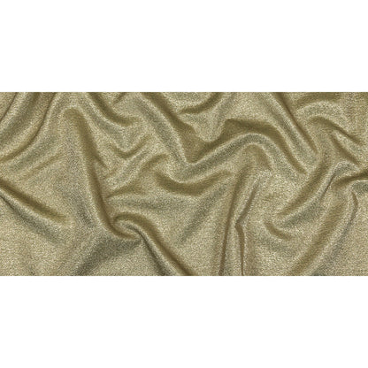 Geode Metallic Mint and Gold Crackle Luxury Brocade Drape