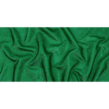 Geode Metallic Green Crackle Luxury Brocade Drape