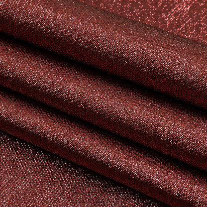 Geode Metallic Wine Red Crackle Luxury Brocade Full