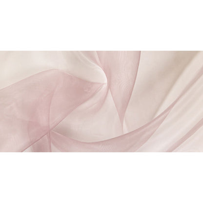 Stiff Mesh-Like Polyester Organza - Powder Pink - Iris Collection Full