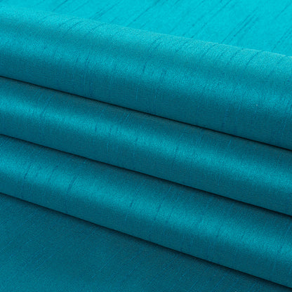 Polyester Shantung - Teal Blue - Eirian Collection