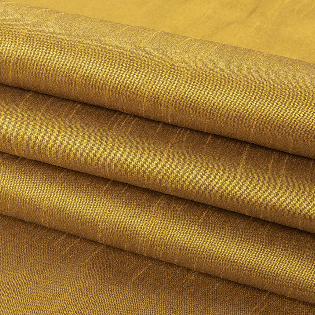 Polyester Shantung - Gold - Eirian Collection