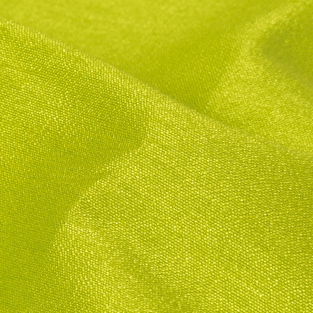 Polyester Shantung - Spring Green - Eirian Collection - Detail