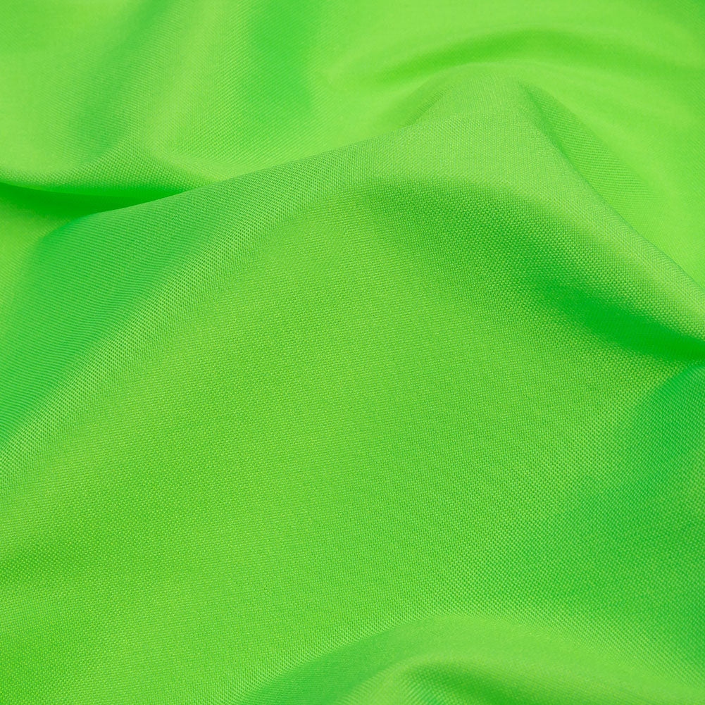 Polyester Taffeta - Plain Dyed Neon Green - Bellamy Collection Detail