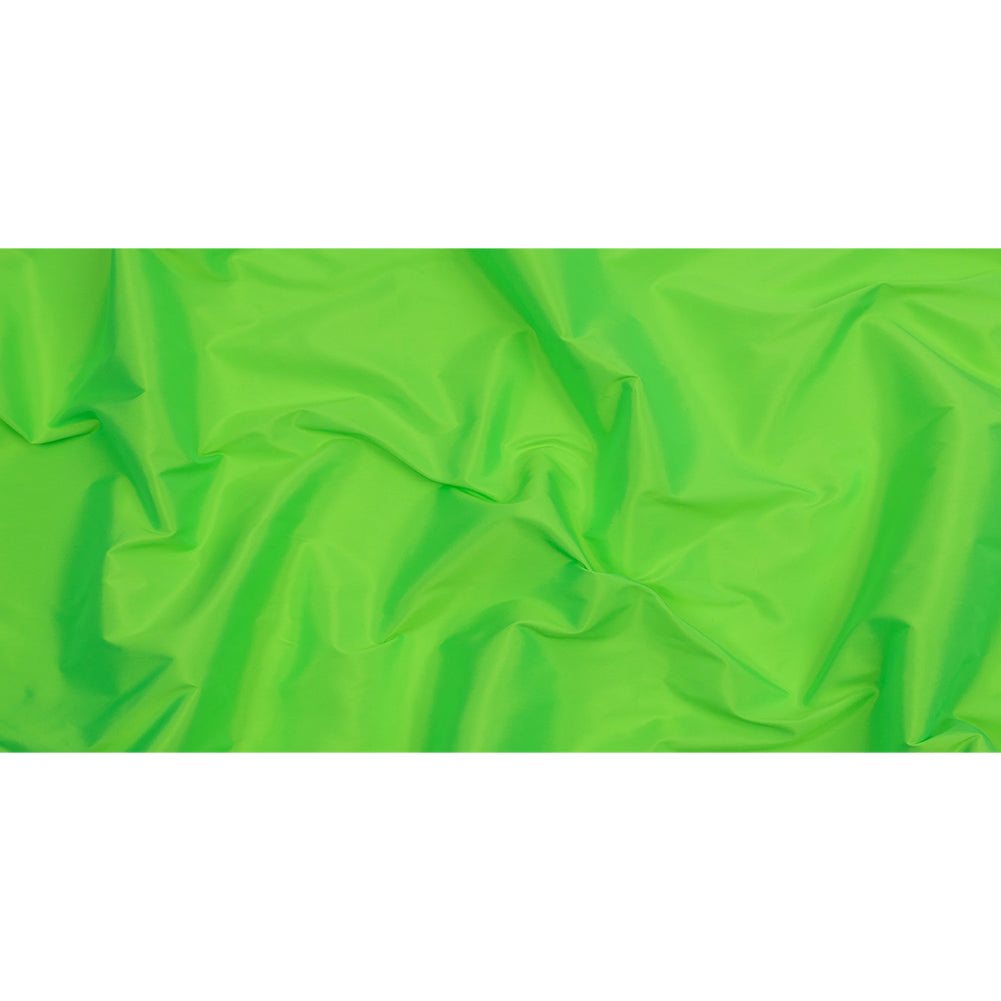 Polyester Taffeta - Plain Dyed Neon Green - Bellamy Collection Full