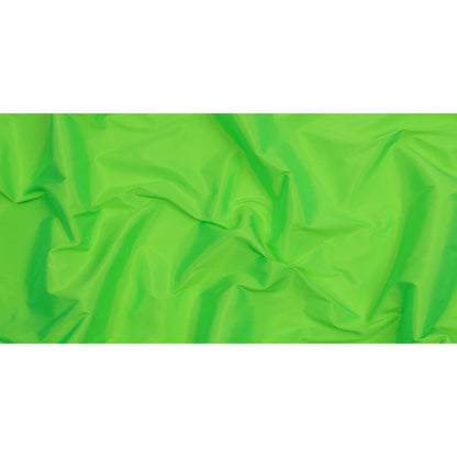 Polyester Taffeta - Plain Dyed Neon Green - Bellamy Collection Full