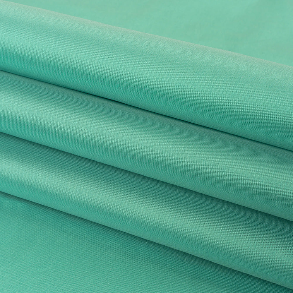 Polyester Taffeta - Plain Dyed Aqua - Bellamy Collection