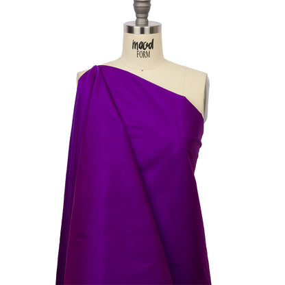 Polyester Taffeta - Plain Dyed Royal Purple - Bellamy Collection Drape