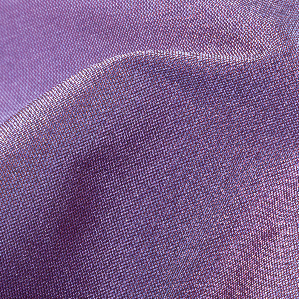 Polyester Taffeta - Plain Dyed Dusk Purple - Bellamy Collection - Detail