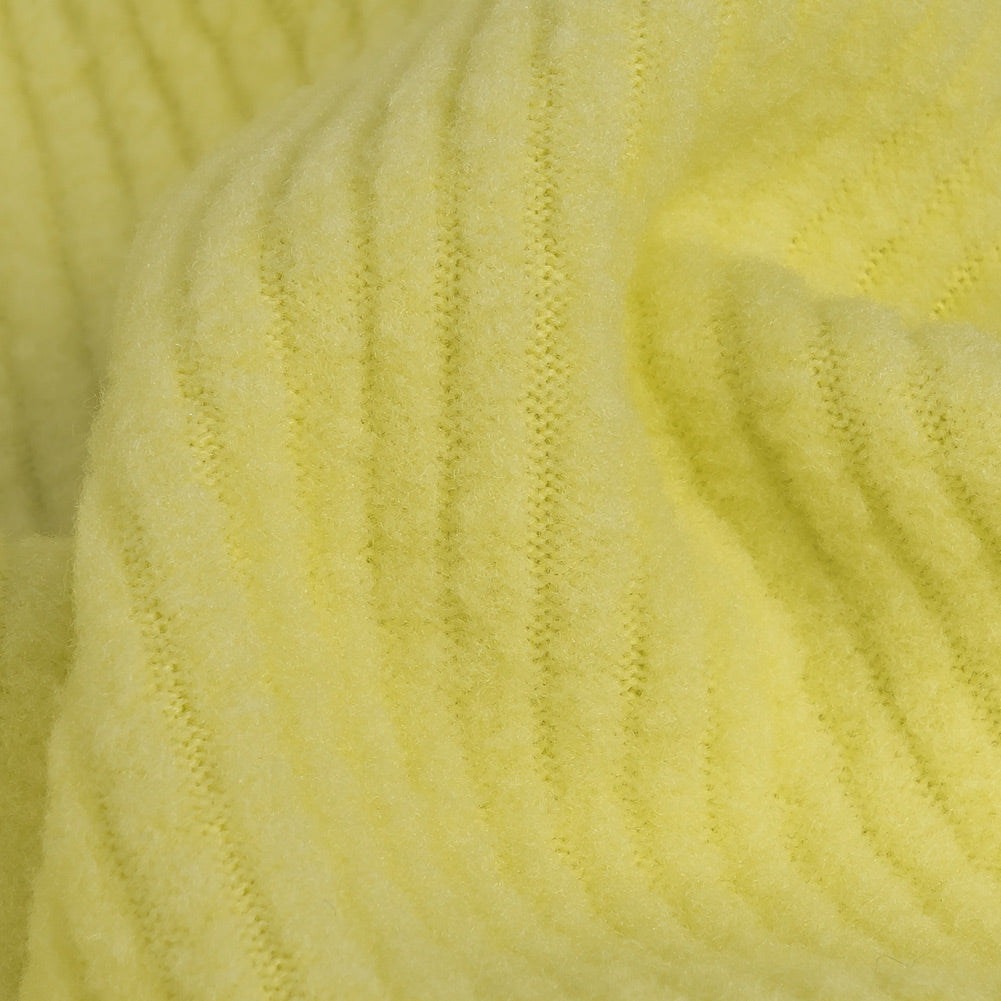 Charlock Ribbed Recycled Polyester Stretch Fleece Detail
