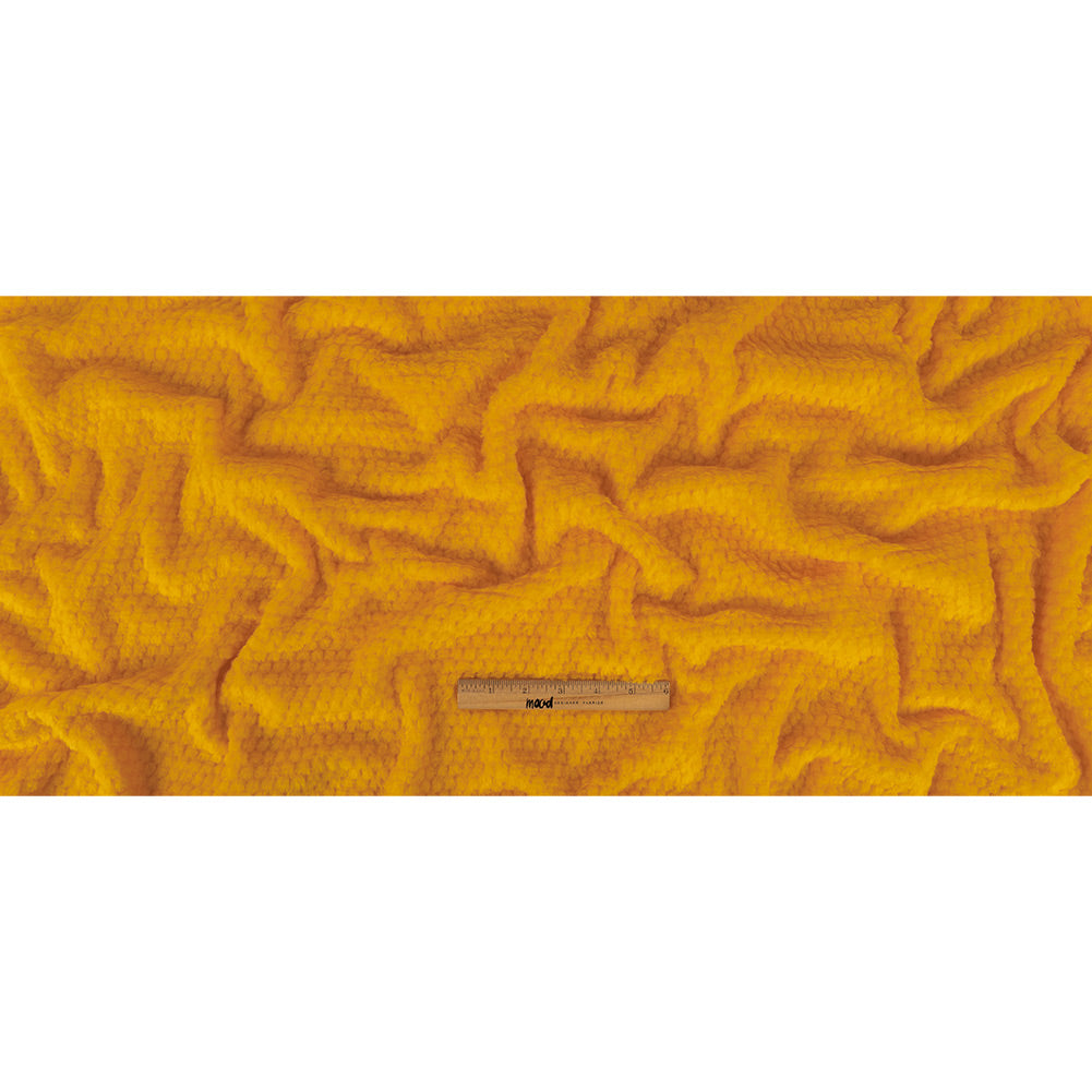 Citrus Plush Polyester Bubble Fleece Full