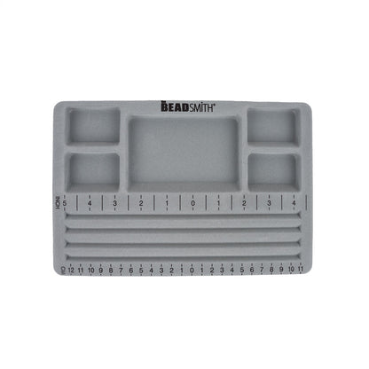 Mini 3 Channel Bead Board With Lid - 7.75" x 11.25" Detail