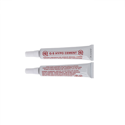 Gs Hypo Bead Tip Cement - 0.33 FL OZ Tube Folded