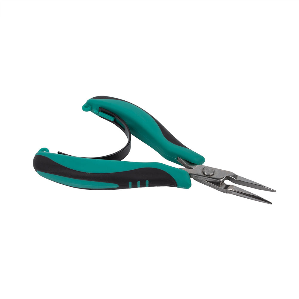 Micro Grip Ergonomic Long Nose Pliers - 5" Detail
