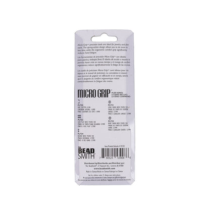 Micro Grip Ergonomic Bent Nose Pliers - 5" Full