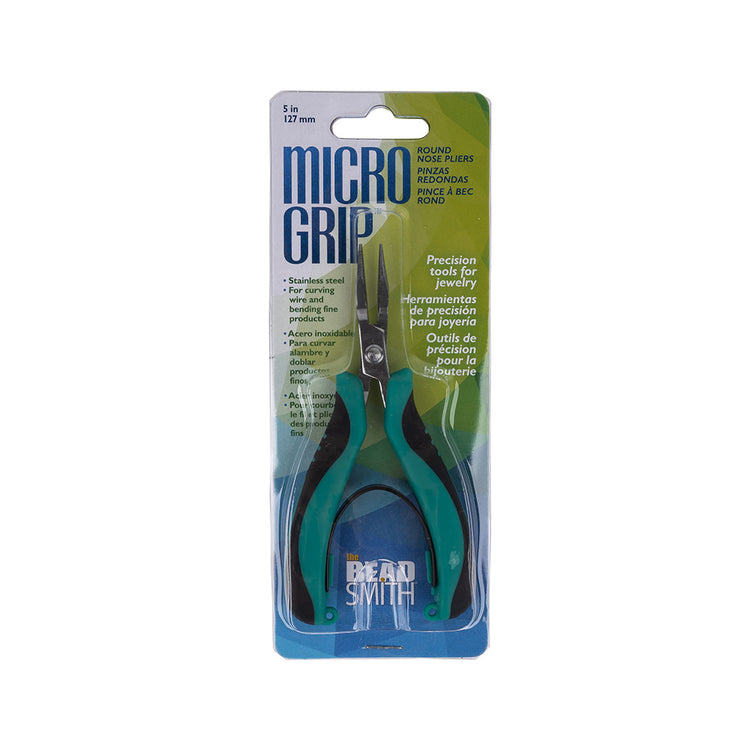 template--25130090922057__main-Micro Grip Ergonomic Round Nose Pliers - 5"