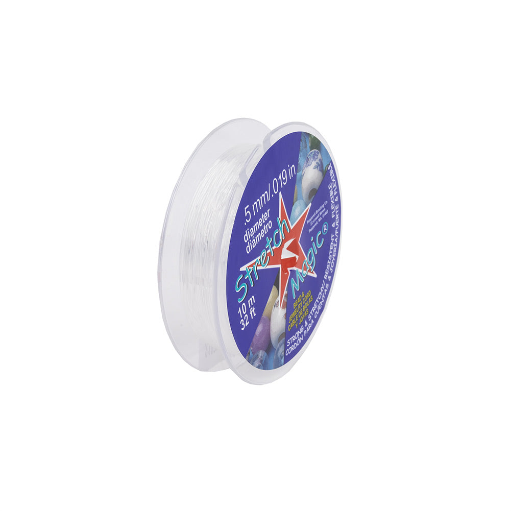 Stretch Magic Clear 0.5mm 10 Meter Spool Folded