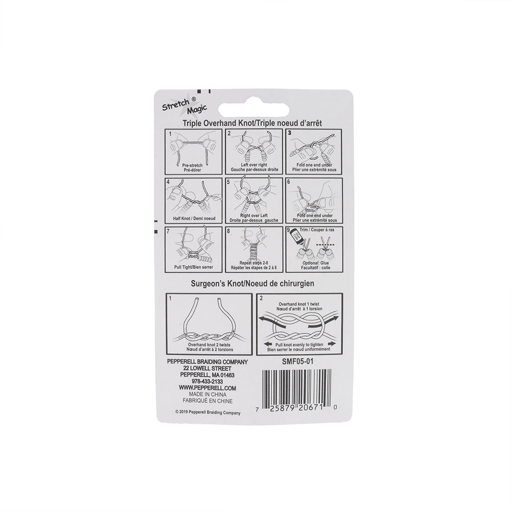 Stretch Magic Clear 0.7mm 5 Meter Spool Detail