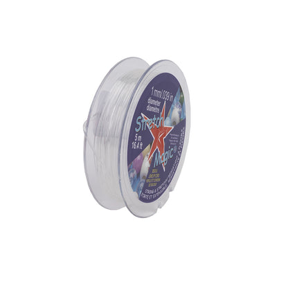 Stretch Magic Clear 1mm 5 Meter Spool Folded