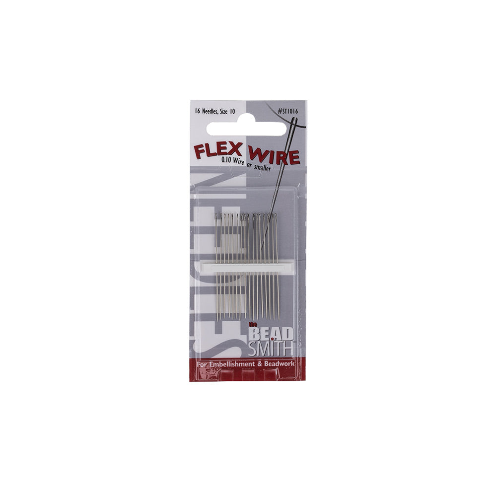Beadwork Needles For .010 Flexwire - 16 Pack