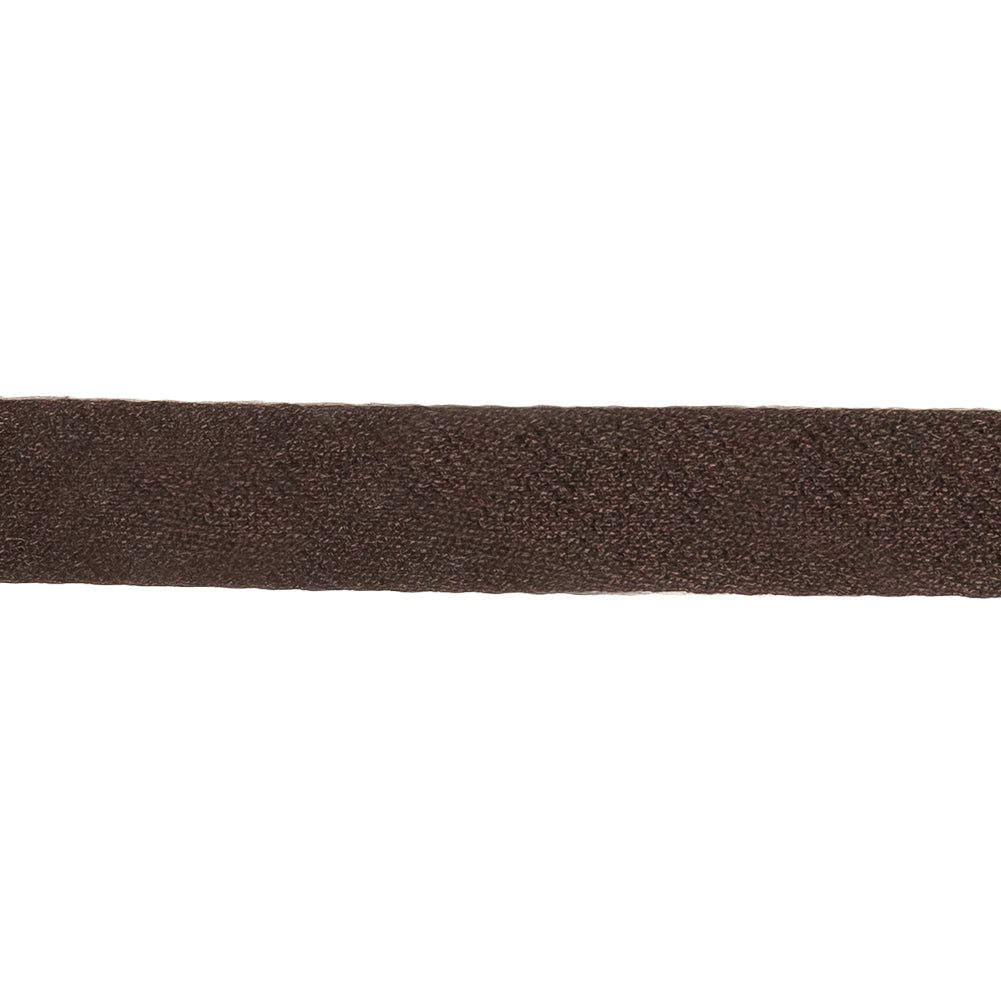 Chocolate Twill Tape - 0.625" Detail