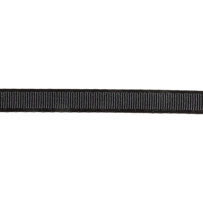 Caviar Grosgrain Ribbon - 0.375" Detail