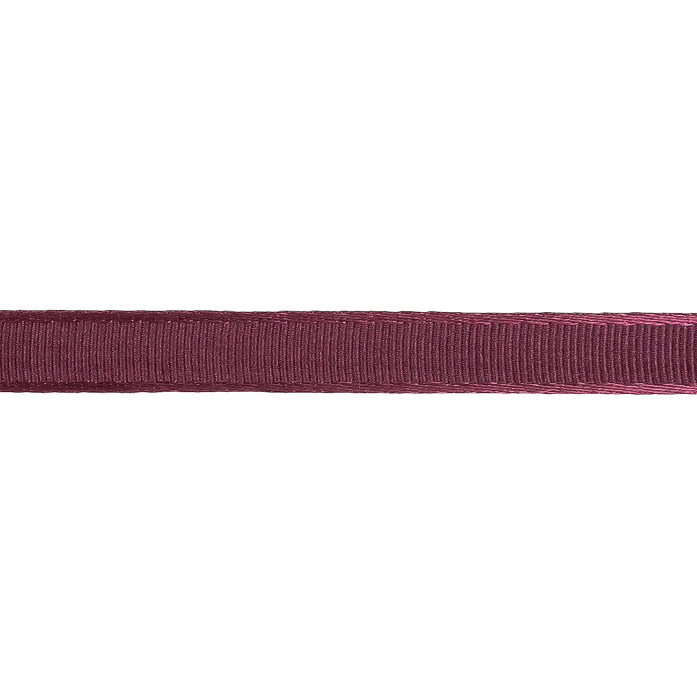 Purple Passion Satin-Edged Grosgrain Ribbon - 0.375" Detail