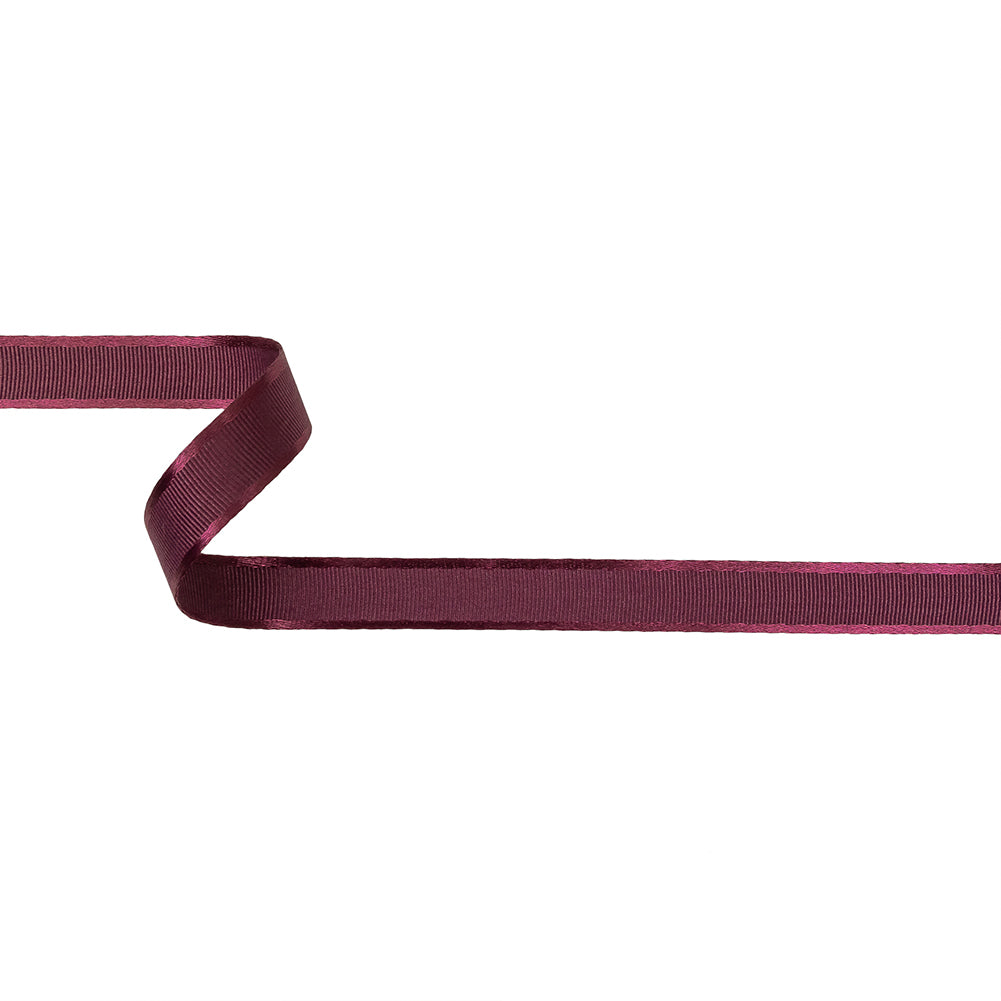 Purple Passion Satin-Edged Grosgrain Ribbon - 0.625"