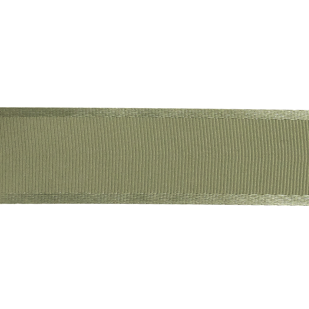 Swamp Satin-Edged Grosgrain Ribbon - 1" Detail