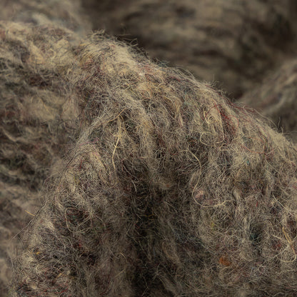 Fuzzy Wool Knit - Heathered Gray Detail