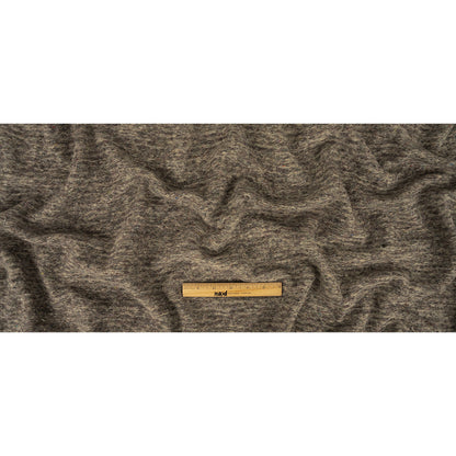 Fuzzy Wool Knit - Heathered Gray Full