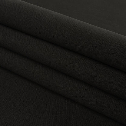 Black Tactile Neoprene Twill Folded