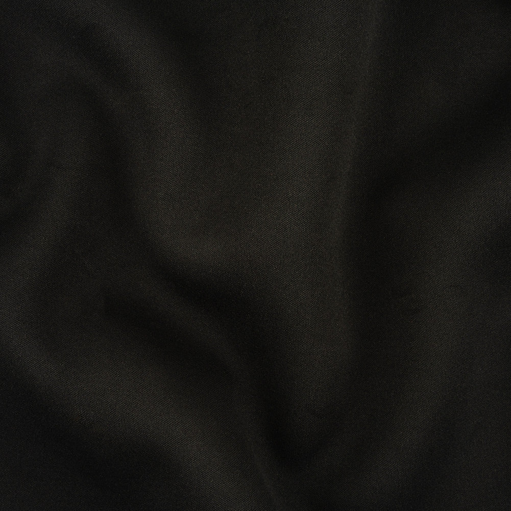 Black Tactile Neoprene Twill