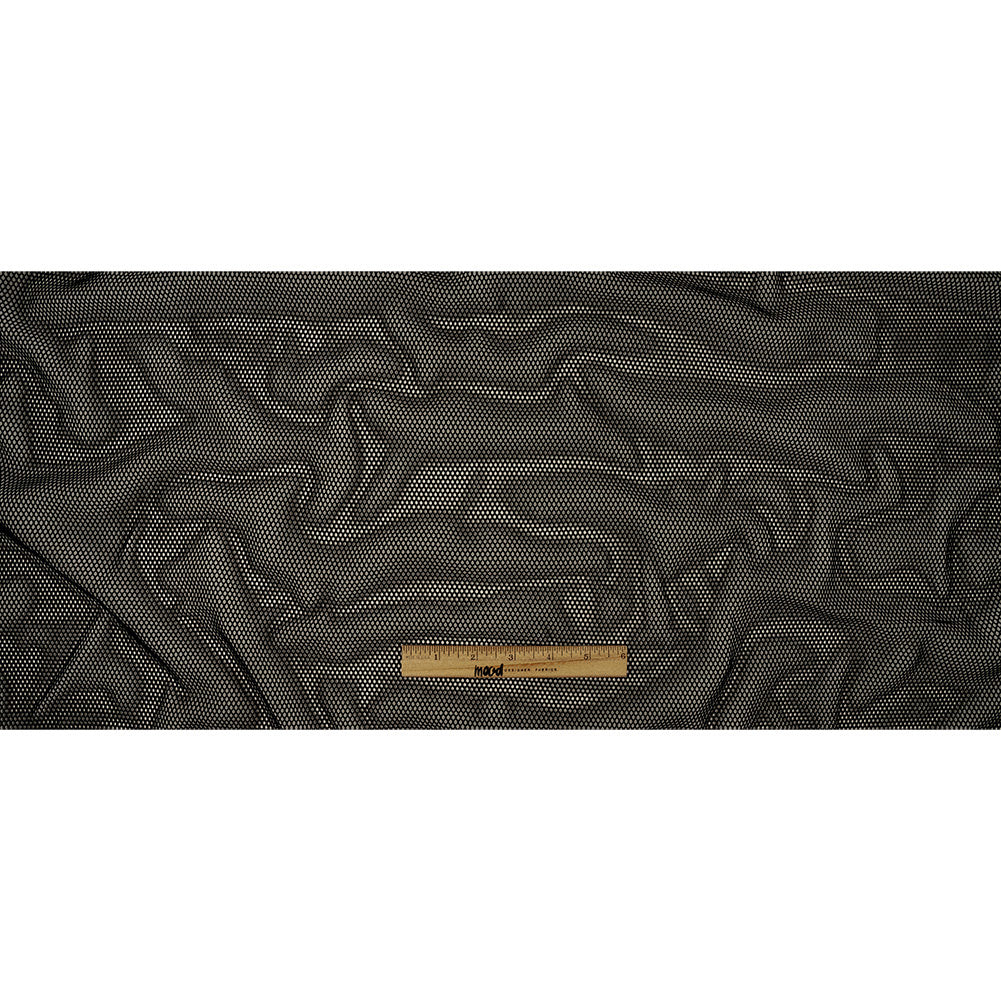 Black Polyester Stretch Fish Net Full