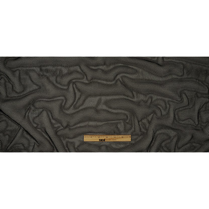 Black Polyester Stretch Fish Net Full