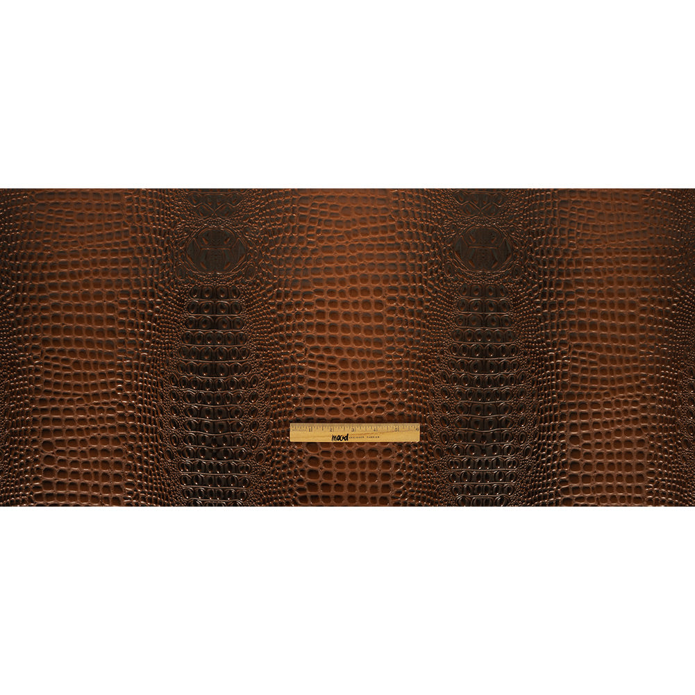 Alligator 3D Embossed Vinyl - Caramel - Congaree Collection Full