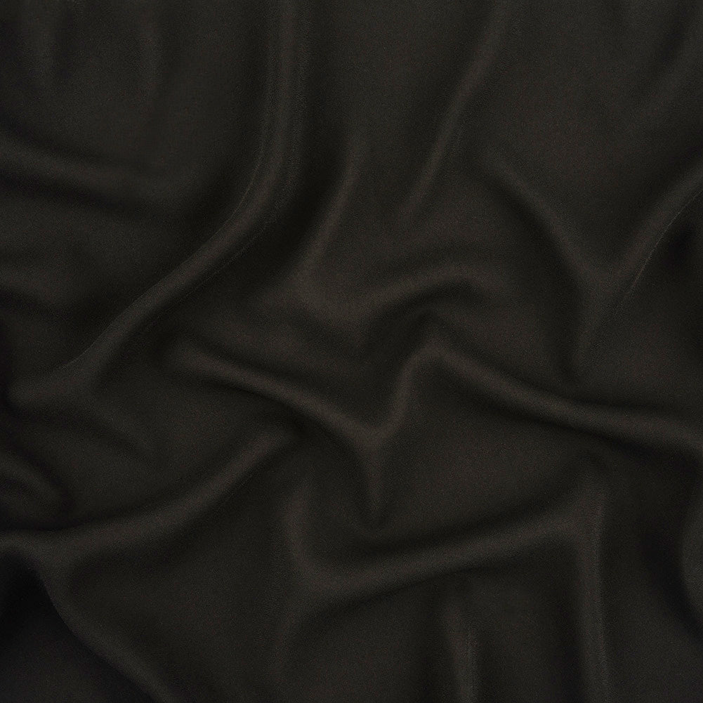 Italian Black Lightweight Rayon Crepe